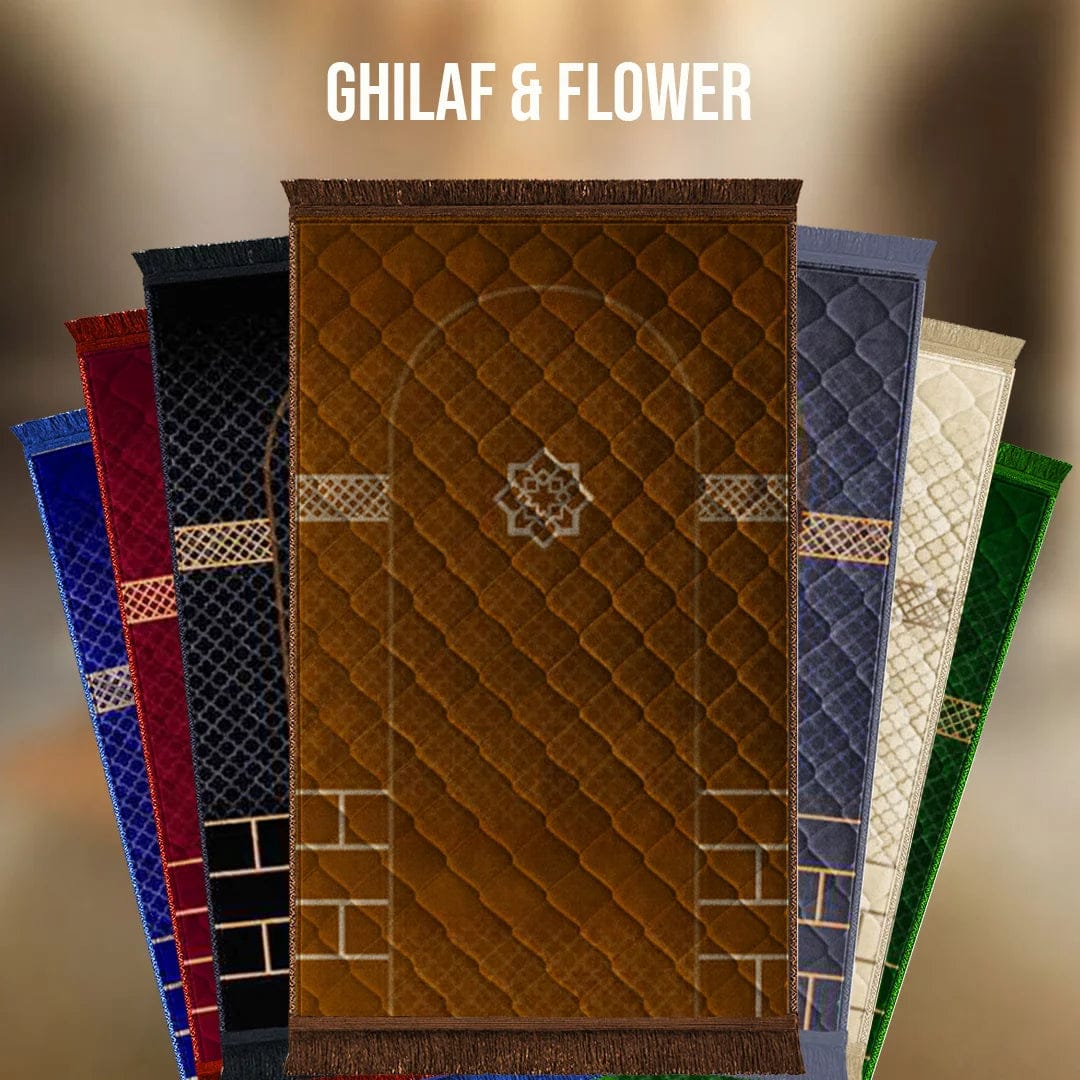 Blue Ghilaf & Flower - Lite