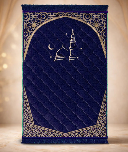 Navy Blue Gumbad e Khizra | Exclusive