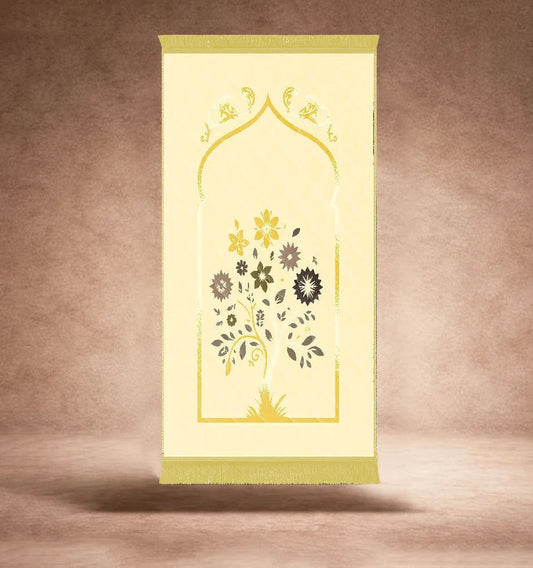 Beige Colorful Flower | Perfect Fit