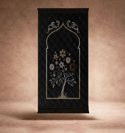 Black Colorful Flower | Perfect Fit