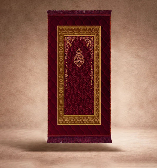 Maroon Ghilaf E Kaaba | Perfect Fit